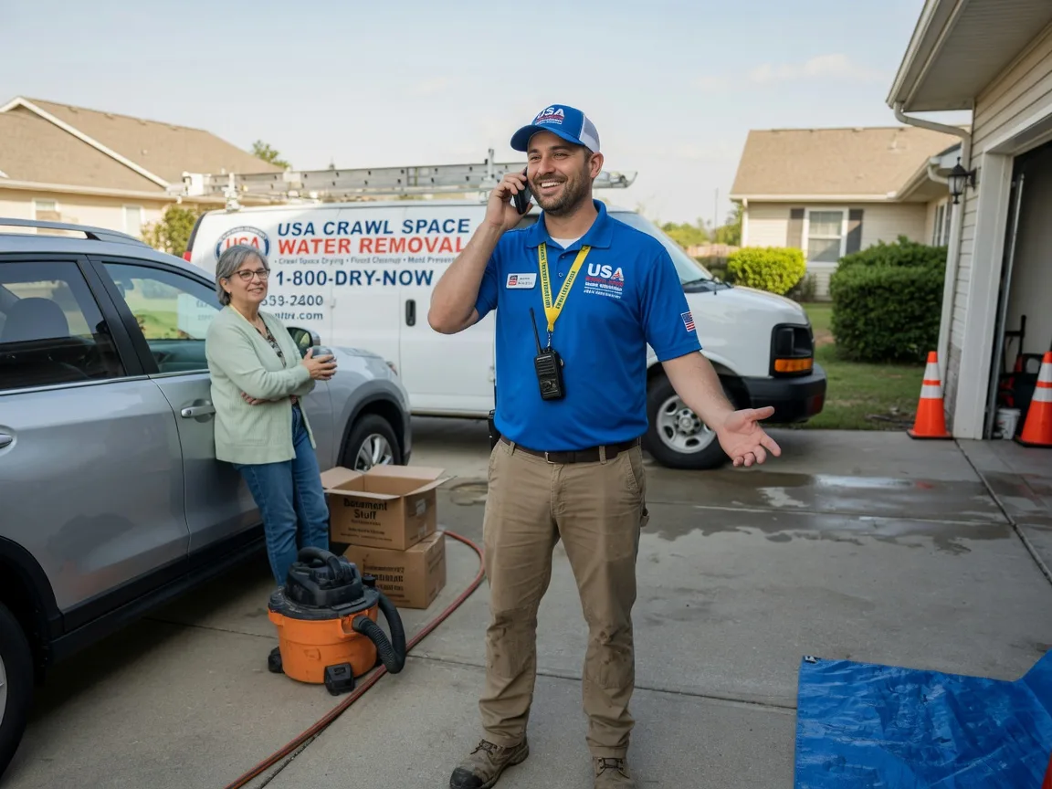 Crawl Space Water Removal Gamaliel, KY FAQs